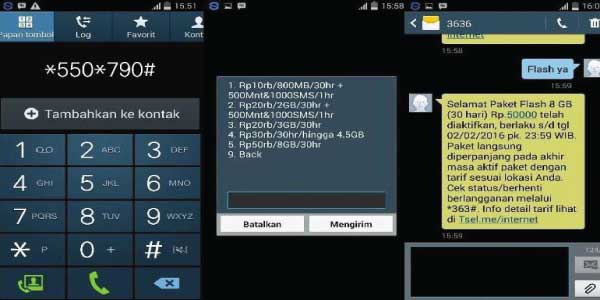 Kode paket internet murah telkomsel