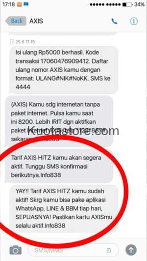 Kode Rahasia Axis Gratis