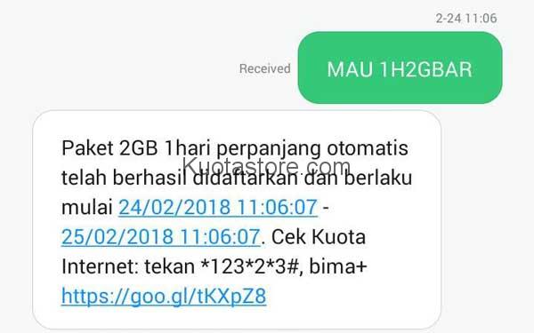 Cara daftar paket internet tri murah