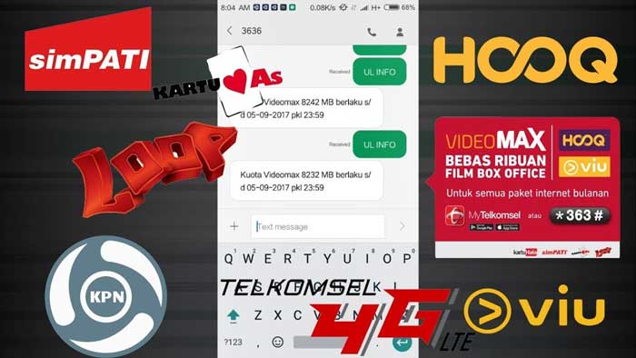 Cara Menggunakan Kuota VideoMax