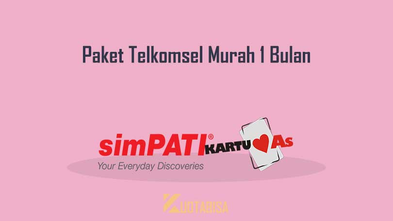 Paket Telkomsel Murah 1 Bulan