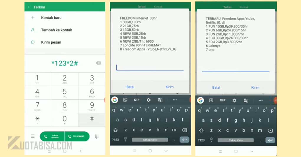 Kode Dial Indosat Freedom