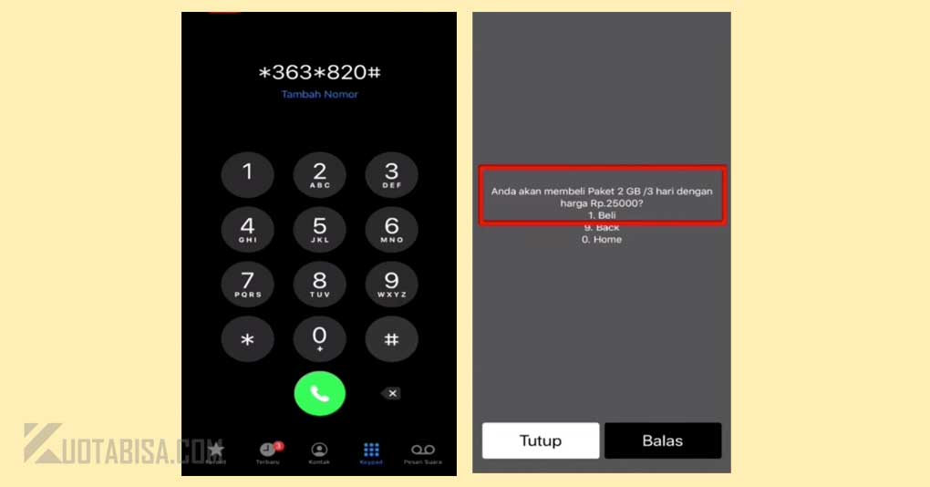 Kode Rahasia Internet Telkomsel 2GB 25ribu