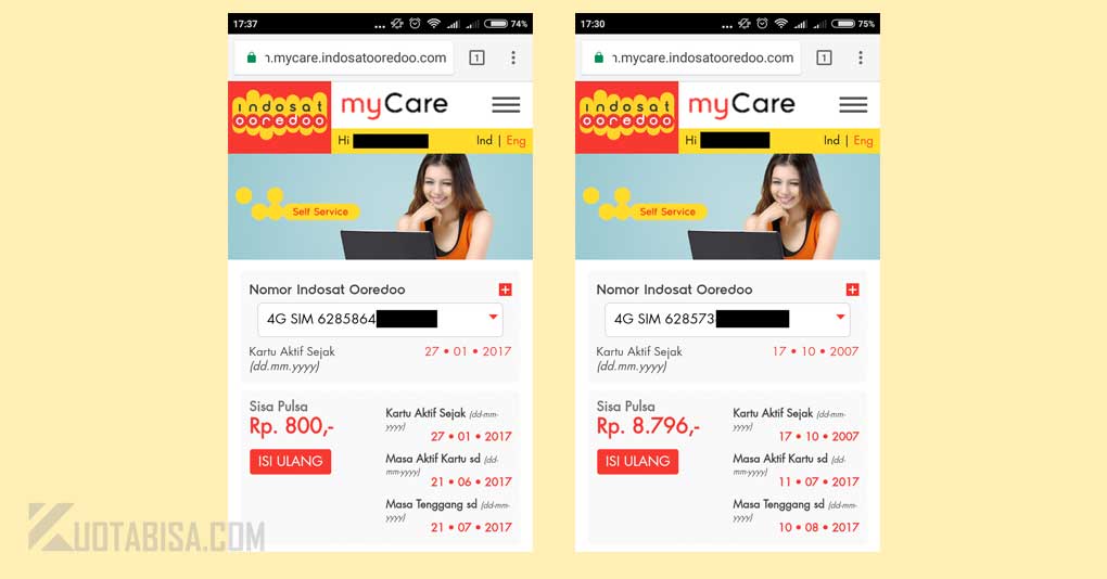 Cara Cek Umur Kartu Indosat