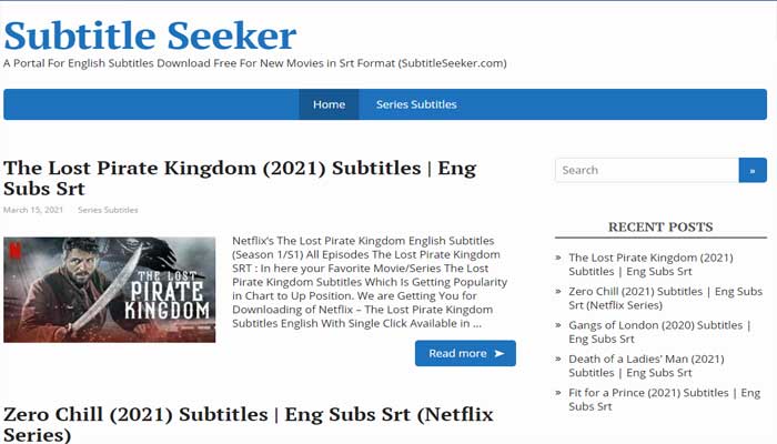 Subtitle Seeker