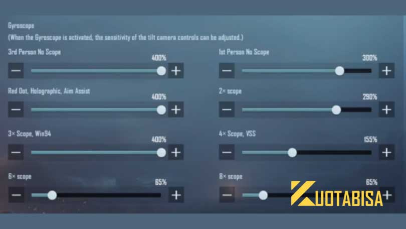 Sensitivitas Gyro PUBG Android Terbaik Ala Ryzen 2024